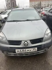Renault Symbol, 2005 года, 75 лс, 193151 км. Автомобиль легковой, марка: РЕНО, модель: СИМБОЛ AU 14 93, VIN: VF1LB03C533271414, гос. рег. номер: М686МХ35, год изготовления: 2005.