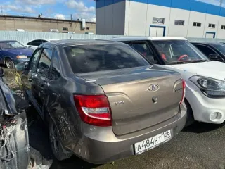 LADA GRANTA 219010. г.р.з. А 484 НТ 186. VIN: XTA219010j0518382. 2018 г.в. Цвет золотисто-коричневый.  Ключи и документы отсутствуют (86-005287) Проверка исправности имущества не проводилась. ПТС, СТС не передавались. Погрузка и транспортировка имущества с места хранения осуществляется Покупателем…