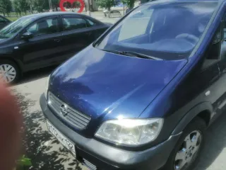 Opel Zafira Elegance 2001 года, VIN: W0L0TGF751H013323. Техническое состояние не проверялось.