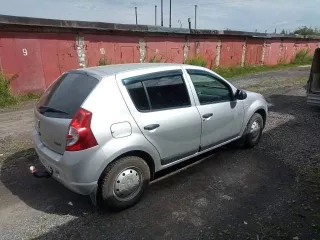 Легковой автомобиль Dacia Sandero год изготовления: 2009, цвет: серебристый, VIN: UU1BSDBNH41395213, ПТС: 35УВ 928060, г/н: Е596ТС35, мощность двигателя, л.с. (кВт): 75 (55), объем двигателя, куб. см. 1149, тип двигателя: бензиновый