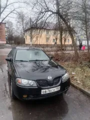 Nissan Almera 1.8 Comfort, черный, 2004 год, госномер В676СН150, VIN SJNBBAN16U0534861, мощность 116 л.с., объем двигателя 1769 см³, страна вывоза Финляндия.