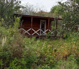 Земельный участок 413 кв.м и садовый дом 8 кв.м, Челябинская область, г Челябинск, р-н Калининский, СНТ "Любитель-2", уч-к 279. Кадастровый номер участка 74:36:0602005:950, кадастровый номер дома 74:36:0602005:1427.