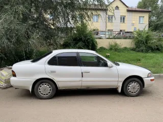 Toyota Sprinter 1993 Легковой автомобиль, Toyota Sprinter год изготовления: 1993 г. в., цвет: белый, VIN: отсутствует, ПТС: 25ТВ 954401, г/н: Т080МР24, изготовитель (страна): Япония, модель двигателя: 5А № В301862, тип двигателя: бензиновый, мощность двигателя, л. с. (кВт): 105, рабочий объем…