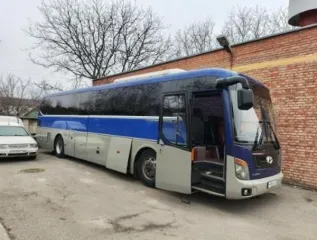 Автобус Hyundai Universe Space Luxury 2007 года выпуска, VIN KMJKJ18TP8C901390, ПТС серия 25ТУ номер 784241, объем двигателя 279.5/372.67, пробег 262092 км.