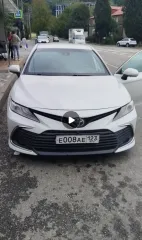 Toyota Camry 2022 года выпуска, VIN XW7BZYHK70S118482, госномер Е008АЕ123. Цвет белый, АКПП, двигатель 248.8 л.с., пробег 226000 км. Ознакомление с автомобилем в Краснодаре по адресу: проспект Чекистов, 26/4, охраняемая парковка, место 83. Запись по телефону: 89282023000.