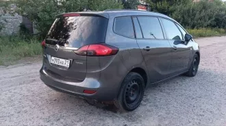 Opel Zafira Tourer, VIN XWFPD9DC1C0006271, легковой универсал, категория B, 2012 г., модель двигателя A14NET 19AT4698, госномер М393НА21, кузов XWFPD9DC1C0006271, цвет темно-серый, мощность 140 л.с. (103 кВт), объем 1362 см³, бензиновый двигатель, ПТС 16 00 400026 от 16.11.2016.