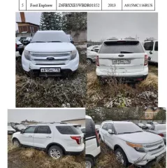 FORD EXPLORER, год изготовления 2013, VIN Z6FBXXESWBDR01852 FORD EXPLORER, год изготовления 2013, VIN Z6FBXXESWBDR01852 
Вид транспорта: Легковой 
Год выпуска: 2013 
VIN номер:  Z6FBXXESWBDR01852 
Марка: FORD EXPLORER 
Модель: FORD EXPLORER 
