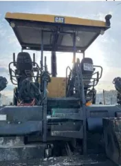 1 АУКЦИОН Лот 12  ООО  ИнвестДорСтрой ,Лот №1 Асфальтоукладчик CATERPILLAR AP655F, 2018 г.в., рег. знак 9825 РК 14