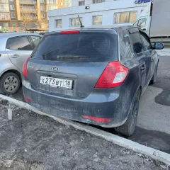 KIA CEED, VIN XWEHA511AB0001660, 2011, серый, пробег 222000 км