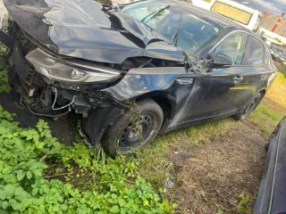 KIA Optima 2019 года, черный цвет, VIN: XWEGT411AL0001769. Автомобиль в залоге у АО "ТБанк".