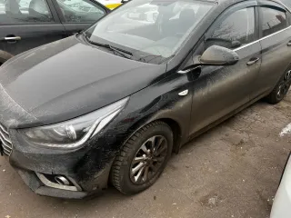 Hyundai Solaris, 2018 Транспортное средство: Автомобиль Легковой седан, VIN Z94K341CBKR099629, Марка, модель: ХЕНДЭ СОЛЯРИС Hyundai Solaris, Категория: В, Год выпуска: 2018, Кузов: Z94K341CBKR099629, Цвет: черный, Паспорт ТС: серия 78 ОХ № 613870, Регистрационный знак: У203СМ750, СТС 50 60 № 586745.