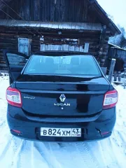 Renault Logan 2016 года, черного цвета. Государственный номер B824XM43, VIN X7L4SRAV456639059. Находится по адресу: Кировская область, Фаленский район, д. Филейка, ул. Заречная, д. 13. Имеется обременение в виде арестов и залога в пользу ПАО «Совкомбанк».