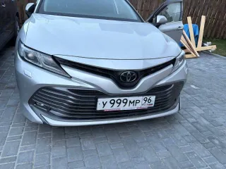 Toyota Camry 2019 идентификационный номер (VIN) XW7BF3HKX0S148493, года выпуска, цвет серебристый металлик, государственный регистрационный знак У999МР96.