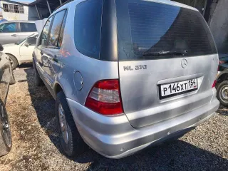 MERSEDES ML 270, идентификационный номер  VIN  WDC1631131A500861, наименование  тип  ЛЕГКОВОЙ УНИВЕРСАЛ, категория В\М1, год изготовления 2004, № шасси  рамы  WDC1631131A500861, № кузова ОТСУТСТВУЕТ, цвет кузова  кабины, прицепа  СВЕТЛО СЕРЫЙ. Имущество, входящее в состав лота, является предметом…