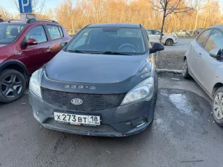 KIA CEED, VIN XWEHA511AB0001660, 2011, серый, пробег 222000 км