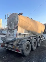 Цистерна-материаловоз FTS-01, 2018 год. Марка FTS. Идентификационный номер NP9FTS011J0264685, цвет белый, регистрационный знак CE719161. Категория: прицеп.