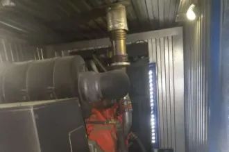 Гидравлический силовой блок системы верхнего привода (в контейнерном исполнении), производства Sital s.r.l., бывший в эксплуатации, разукомплектован.