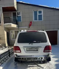 Toyota Land Cruiser, 2003 г.в., VIN JTEHJ09J835067900. Модель № двигателя: 1FZ-0558365, грз А003ЕО14.