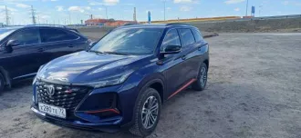 Changan CS75 Plus, 2023 года, 167 лс, 34179 км, АКПП, автомобиль легковой, цвет синий, VIN LS4ASE2E6PD079621.