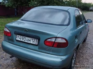 Вдовин Н.А.   Лот №1 Легковой автомобиль, марка: ЗАЗ SENS , год изготовления: 2008, цвет: зеленый  желто зеленый , VIN: У6DTF698P80135226, ПТС: 23РС 669455, г/н: Т490НМ123, разрешенная максимальная масса 1400 кг, масса без нагрузки 1085 кг. Автомобиль на ходу, требуется ремонт по кузову