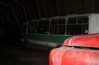 Автобус ПАЗ32051 (идентификационный номер (VIN) XTM3205195003969, год выпуска 1995, кузов № 95003969, цвет бело-зеленый)