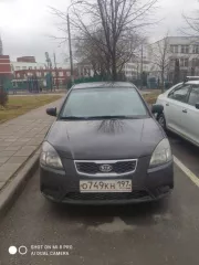 КИА DЕ (JВ|RIО) 2010 года выпуска, VIN ХWЕDН411АВ0006649. Цвет кузова черный, тип транспортного средства - легковой седан.