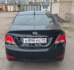 Легковой седан, марка: HYUNDAI , модель: Solaris, год изготовления: 2016 г.в., цвет: черный, VIN: Z94CT41CAHR555437, ПТС: 39 УМ 972050, г/н: В894УЕ09, тип двигателя: Бензиновый, двигатель №: G4FA GW465471, мощность двигателя, л. с.  кВт : 107, шасси  рама  № отсутствует, кузов №: Z94CT41CAHR555437…