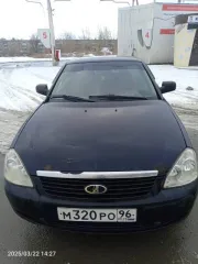 Легковой автомобиль Лада Приора 2008 года цвет сине-черный VIN XTA21703080118985 ПТС 66 ОН 263966 госномер М320РО96 модель двигателя 21126 тип двигателя бензиновый номер двигателя 2156289 мощность двигателя 97 9 л с 72 кВт рабочий объем двигателя 1596 куб см номер кузова XTA21703080118985…