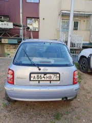 Nissan March 2001 года выпуска, цвет кузова синий. Тип ТС: легковой, категория B. Номер кузова: K11-970622. Модель, № двигателя: CG10 - 058024C. Тип двигателя: бензиновый, рабочий объем 997 куб. см, мощность 60 л. с. (45 кВт). Экологический класс третий. Масса без нагрузки 900 кг, разрешенная…