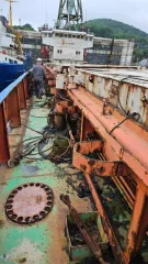 КЕМА (IMO 8943454), регистрационный номер 00031332, дата регистрации 19.05.2010. Местонахождение: г. Находка, территория Приморского завода, состояние удовлетворительное. Состояние б/у, удовлетворительное. Ознакомление с имуществом в будние дни четверг с 17:00 до 18:00 по адресу нахождения…
