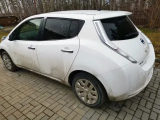 Nissan LEAF, 2014 Легковой автомобиль, марка: NISSAN, модель: LEAF, год изготовления: 2014 г.в., цвет: белый, VIN: AZE0-104452 г/н: O061BX196. Ознакомление с имуществом происходит по рабочим дням с 10.00 по 15.00, по предварительной договоренности по тел.: +79278808108. Для ознакомления с…