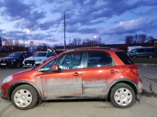 Suzuki SX4, 2008 года, 107 лс, 308520 км. Легковой автомобиль, марка: СУЗУКИ SХ4 , год изготовления: 2008 , VIN: TSMEYB21S00328599, вид собственности: индивидуальная. (Повреждения - Большие трещины лобового стекла, царапины по всему кузову, течёт коробка передач, Течёт моторное масло, но не сильно…