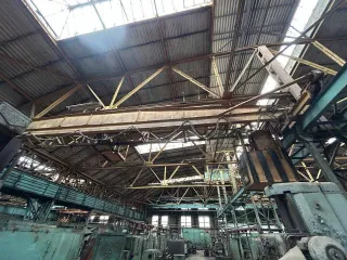 Электрокран-балка 3т г/п 3т г/в н/у Инв. № 221857. Внешне не разукомплектован, возможно отсутствие деталей.