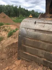 Экскаватор Hyundai R210LC-7 2008 года, цвет серый, желтый, госномер 6821 CB 78, номер двигателя B59-26431500.