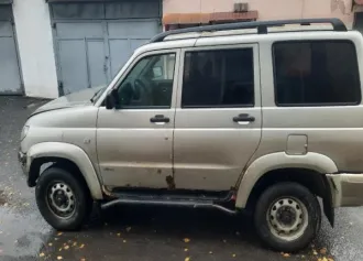 UAZ Patriot VIN XTT316300C0030447, 2012 год выпуска, легковой автомобиль, мощность двигателя 128, объем 2693, пробег 227025.
