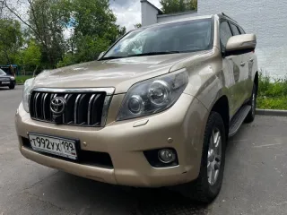 Toyota Land Cruiser 150 2009 ЛЕНД КРУИЗЕР 150 Бежевый 2009 г.в. Тойота Ленд Круизер 150, VIN JTEBH3FJ90K008729, 2009 года выпуска, ГРЗ Т992УХ199, год выпуска: 2009