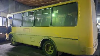 Автобус для перевозки детей ПАЗ 32053-70, 2016 год. Идентификационный номер X1М3205BXG0003171, модель двигателя 523420 G1003709, шасси (рама) отсутствует, кузов № X1M3205BXG0003171, цвет кузова желтый, государственный номер М954СВ 75. Объем двигателя 4670. ПТС есть.