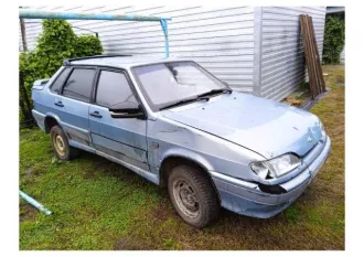 ВАЗ 21150 2003 года выпуска, цвет золотисто-серый. VIN: XTA21150033552467, ПТС: 22OP458159, государственный номер В867ХТ22. Изготовитель: Россия. Мощность двигателя 78 л.с. (57.4 кВт), разрешенная максимальная масса 1410 кг, масса без нагрузки 985 кг.