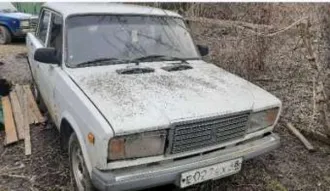ВАЗ 21074, 2006 года выпуска, идентификационный номер (VIN) ХТА 21074072484636, номер двигателя 8766137, номер кузова 2484636, цвет кузова ярко-белый, вид транспорта: легковой автомобиль, марка: ВАЗ, модель: 21074