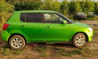 Skoda Fabia 2012 года, VIN: TMBEC45JXD3055596, госномер Е306СЕ763