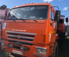 Торги по реализации имущества ООО  Спецстройсервис  Лот №7411  Кран манипулятор автомобильный 658610 с КМУ Palfinger РК 23500А на шасси Камаз 43118 3090 46  г.н. Х946УА 