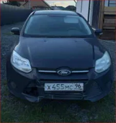 Ford Focus 2012 года, 105 лс, VIN X9FMXXEEBMCY60417, гос.номер Х455МС96