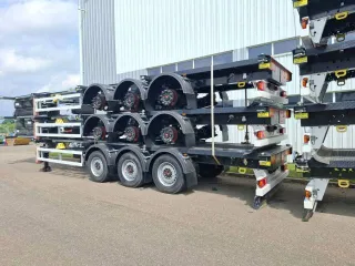 Полуприцепконтейнеровоз HASTRAILER PROCON 3 axles, 2024 года, специализированный, NP9FCC08FR1314014.