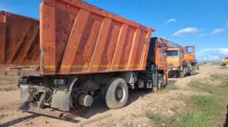 КАМАЗ 6520-43, 2016 г., VIN XTC652004G1345729, ГРЗ С116АВ49. Местонахождение: г. Магадан, п. Сокол.
