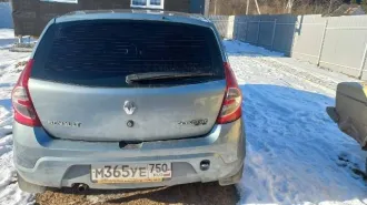 Renault SR 2010, синий. VIN: X7LBSRB1HAH300668, госномер М365УЕ750. Двигатель K7MF710 UF03691, объем 1.6 л (1598 куб.см), мощность 84 л.с.