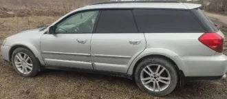 Subaru Outback, 2003, 156 лс, 390000 км, полный привод, АКПП. Легковой автомобиль, марка: Subaru, модель: Outback, год изготовления: 2003 г.в., цвет: серый, VIN: отсутствует, модель двигателя: EJ25 C074283, мощность двигателя, л. с. (кВт): 165 (123,75), рабочий объем двигателя, куб. см: 2457, кузов…