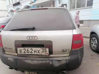 Автомобиль марки AUDI ALLROAD, VIN WAUYP64B11N082514, г.р.з. Е262НХ35 Тип ТС Легковой универсальный, 2000 года выпуска, цвет серебристый