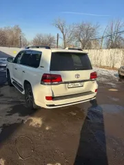 Toyota Land Cruiser 200, 2020 года, 249 лс, 122020 км, полный привод, АКПП, VIN JTMCV02J804300639, двигатель № 1VD 0522454, цвет: белый.