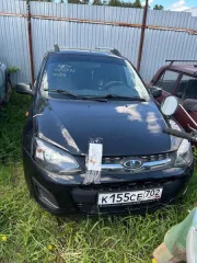 Lada Kalina, 2015 г., г/н К155СЕ702, VIN: XTA219410F0053964, цвет черный, объем 1596 см³, мощность 64/87 л.с., тип: легковой универсал. Притертость на левой стороне бампера. Ключи в наличии, документов нет. ВАЗ 21102, 2001 г., г/н А227ВМ18, VIN: XTA21102020388724, цвет светло-серебристый металл…