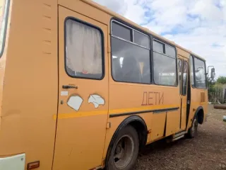 ПАЗ 32053-70, год изготовления 2013, VIN Х1М3205BXD0003399, цвет кузова желтый, модель 523400, номер двигателя D1004658, кузов Х1М3205BXD0003399, мощность двигателя 122.4 л.с. (90 кВт), регистрационный номер М343КС45, тип двигателя бензиновый, экологический класс четвертый; бортовой терминал…